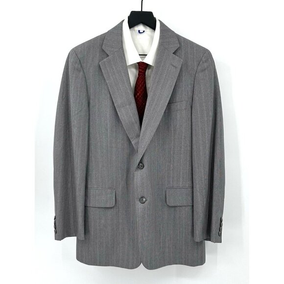 vintage 70s PAUL STUART jacket blazer sport coat wool designer gray 39R - Picture 1 of 11